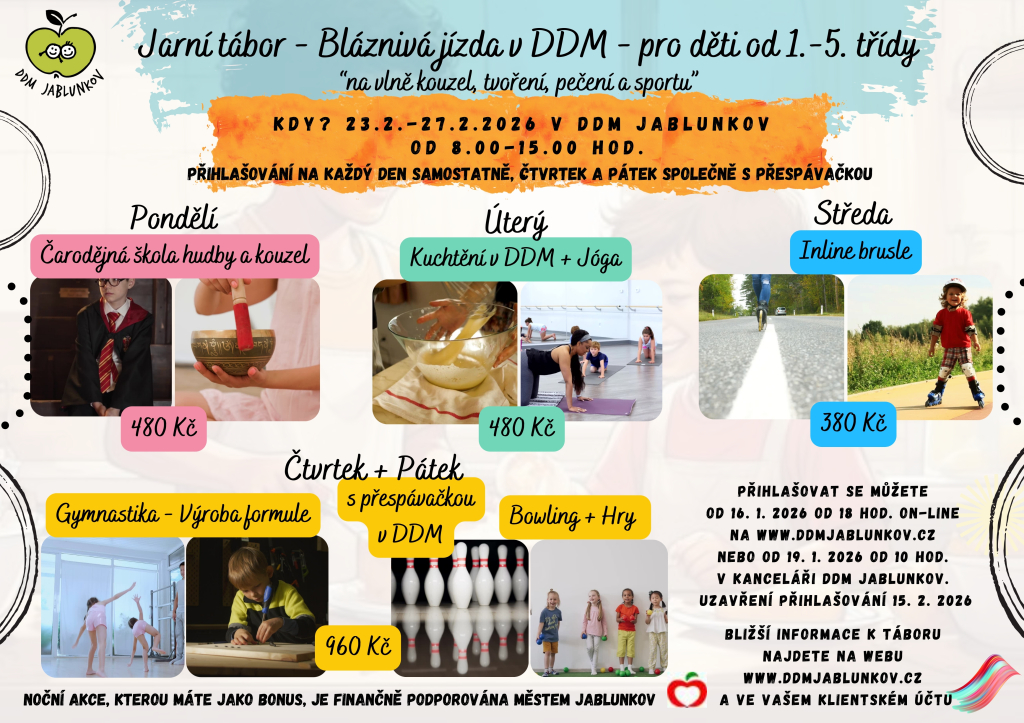 Bláznivá jízda - pondělí