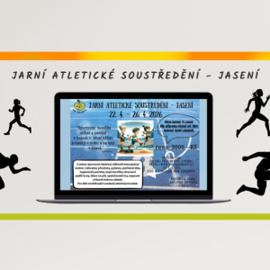 Jarní atletické soustředění - Jasení
